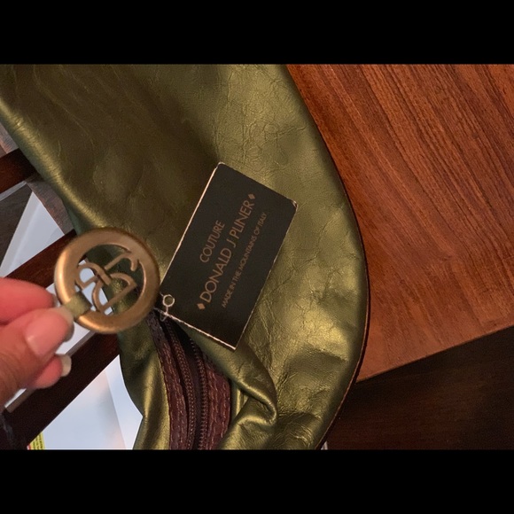 Green Donald Pliner evening bag - Picture 2 of 3